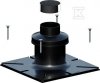 Płyta dachowa płaska PP DN80mm ONNLINE OLZB80SCHA-PP